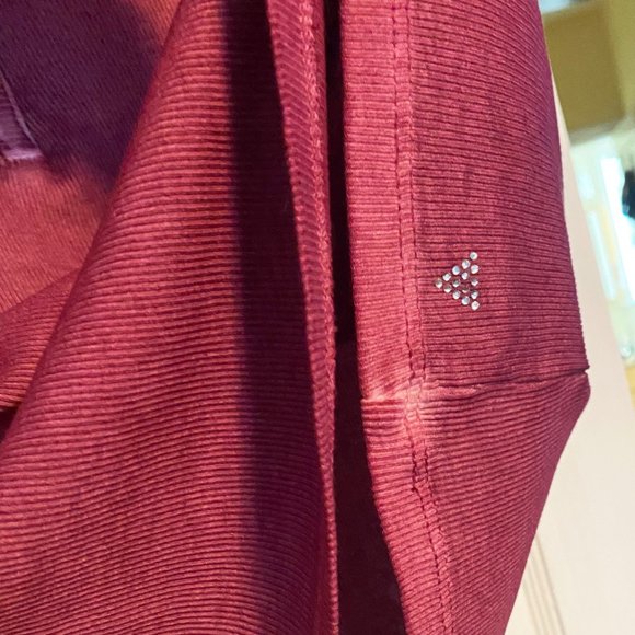 GUESS  Women's Perfect Henley, Sz L, Pink / Mauve Color, Ribbed, NWOT - Picture 6 of 8